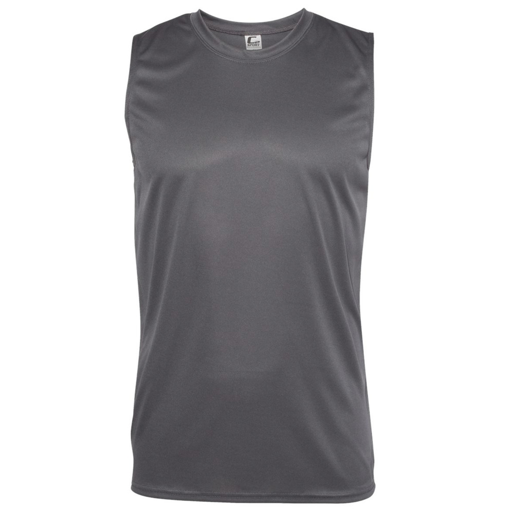 C2 Sport Men's Sleeveless T-Shirt -Mens Grey Large New with tags